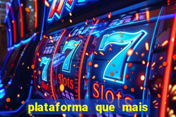 plataforma que mais paga no fortune tiger